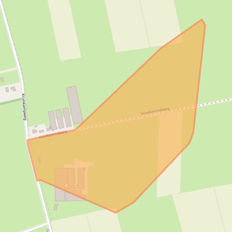 Kaart van postcodegebied 5345DZ.