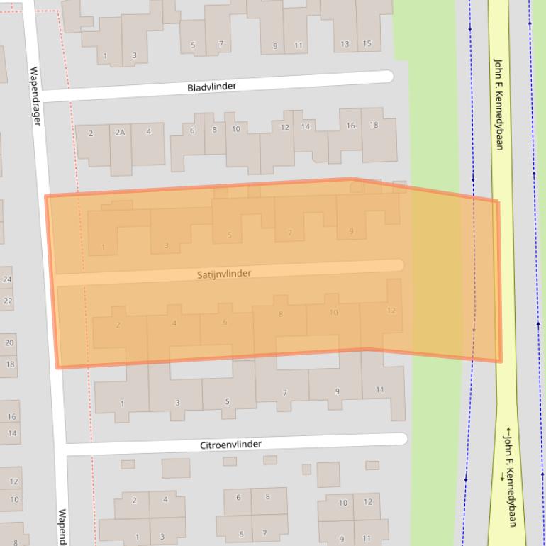 Kaart van postcodegebied 5345EH.