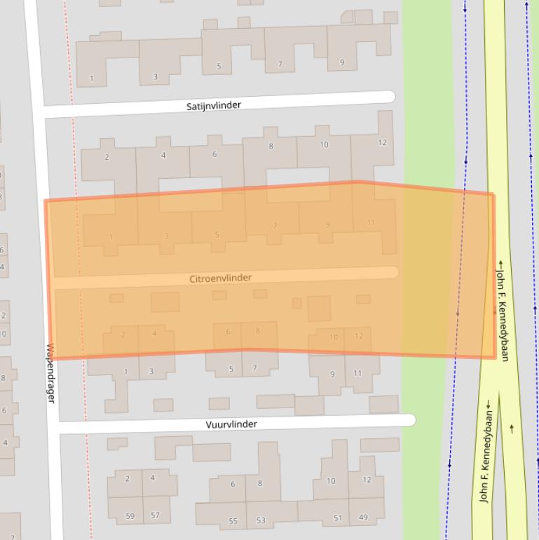 Kaart van postcodegebied 5345EV.