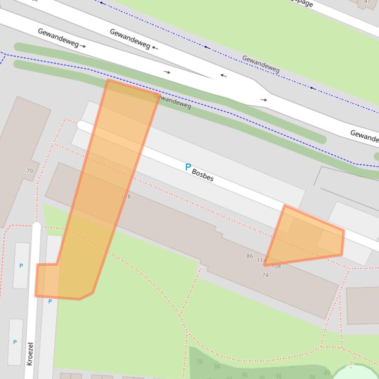 Kaart van postcodegebied 5345GC.