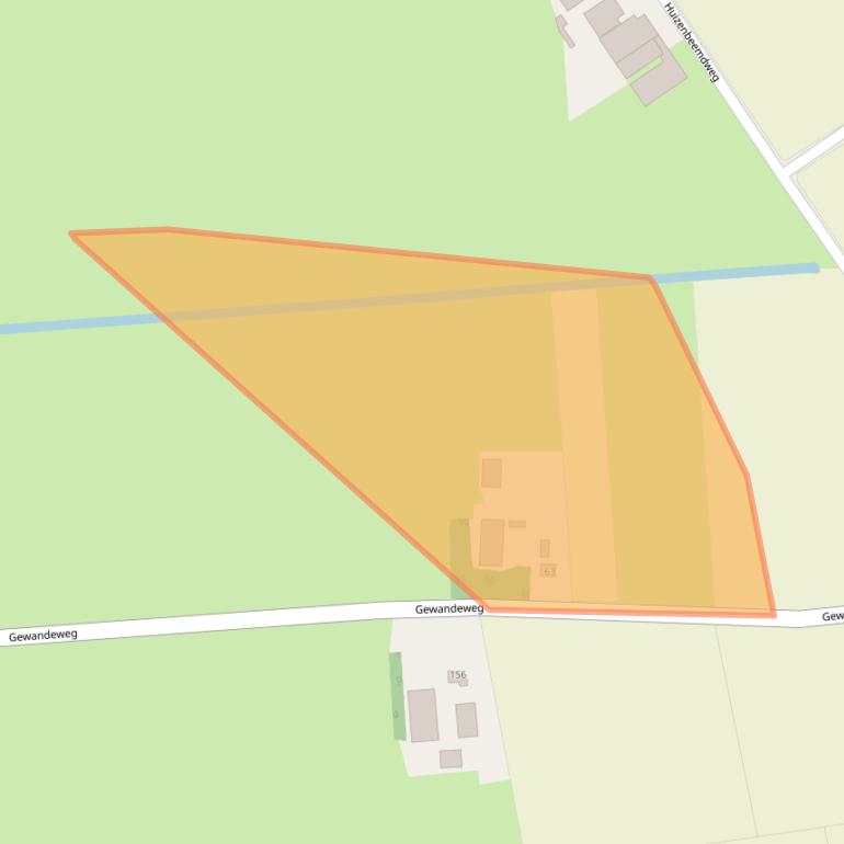 Kaart van postcodegebied 5345HV.