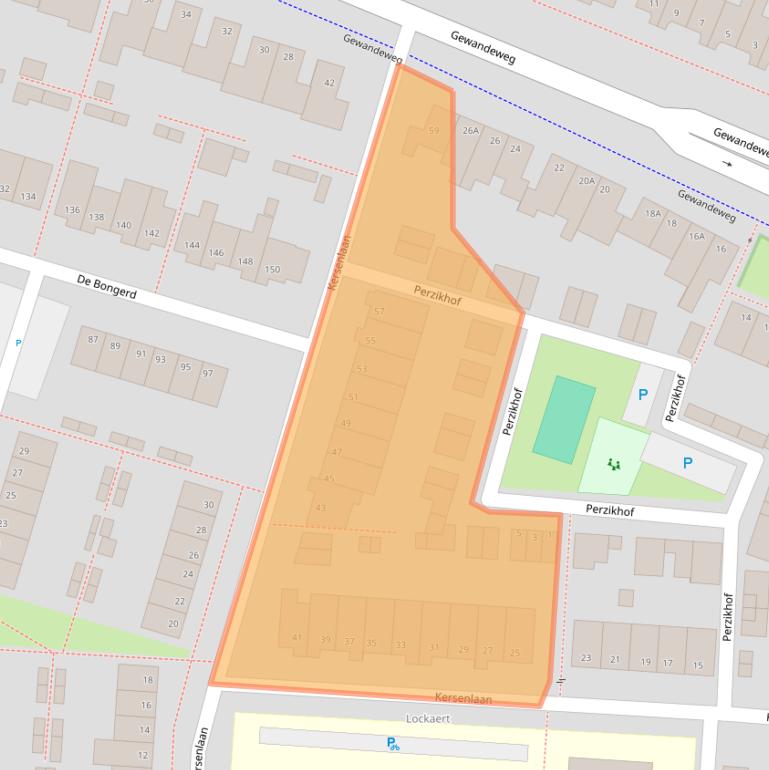 Kaart van postcodegebied 5345JL.