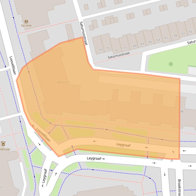 Kaart van postcodegebied 5345LH.