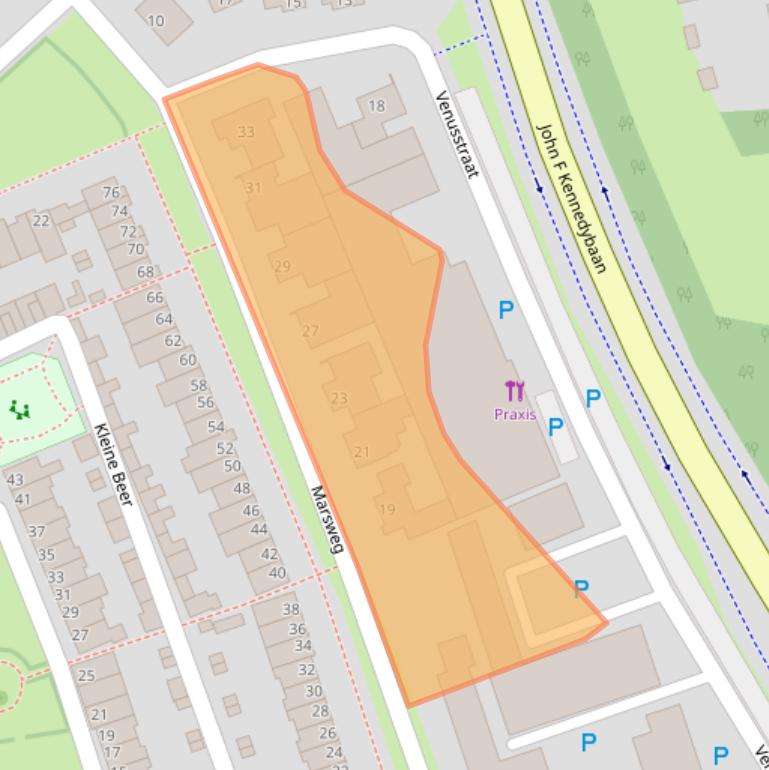 Kaart van postcodegebied 5345LL.