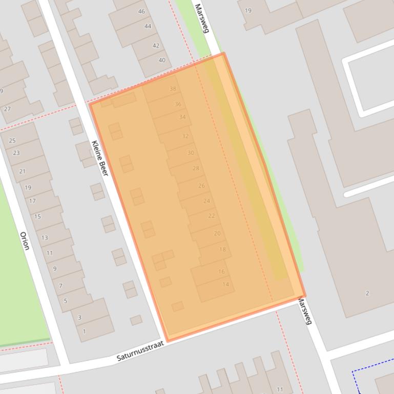 Kaart van postcodegebied 5345LM.