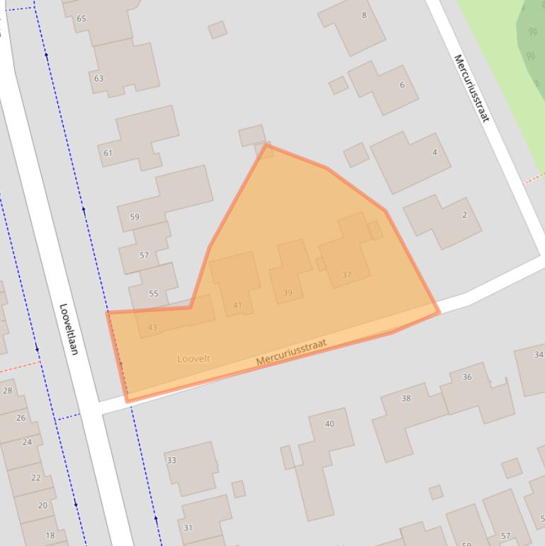 Kaart van postcodegebied 5345LW.