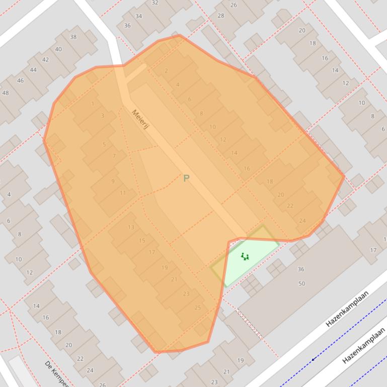 Kaart van postcodegebied 5345NL.