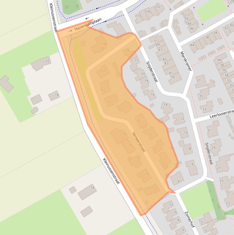 Kaart van postcodegebied 5345PB.