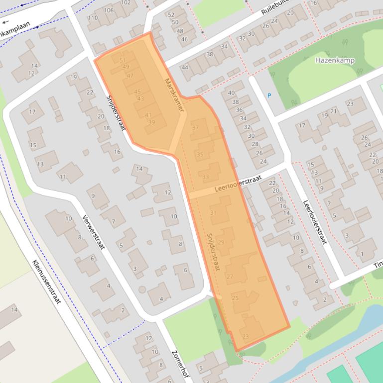 Kaart van postcodegebied 5345PC.