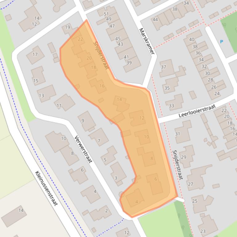 Kaart van postcodegebied 5345PD.