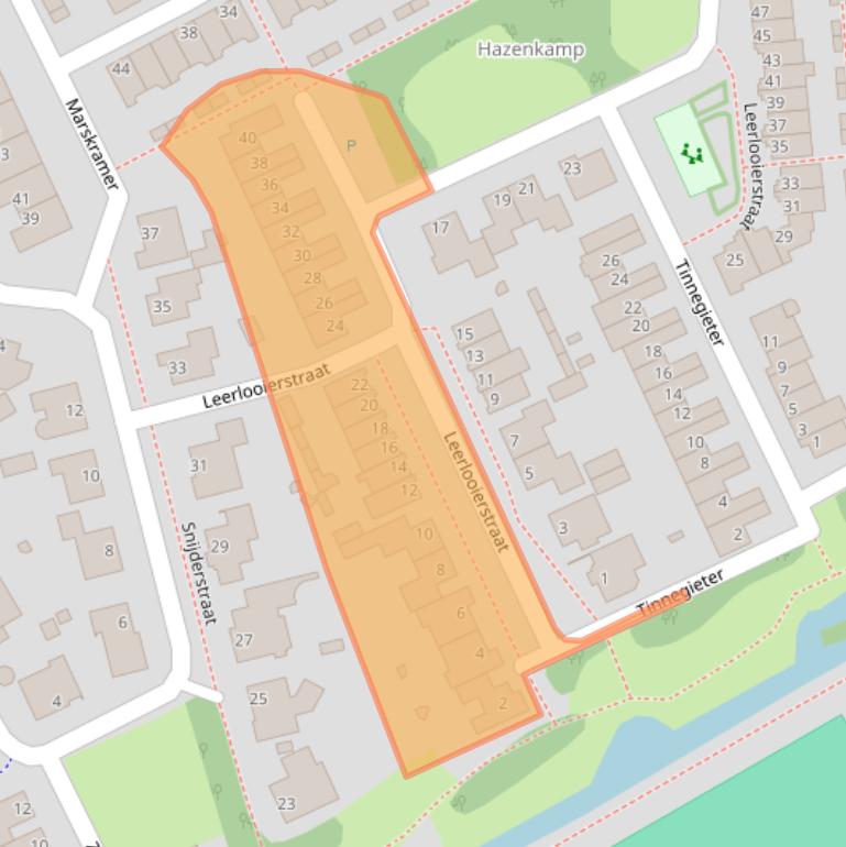 Kaart van postcodegebied 5345PL.