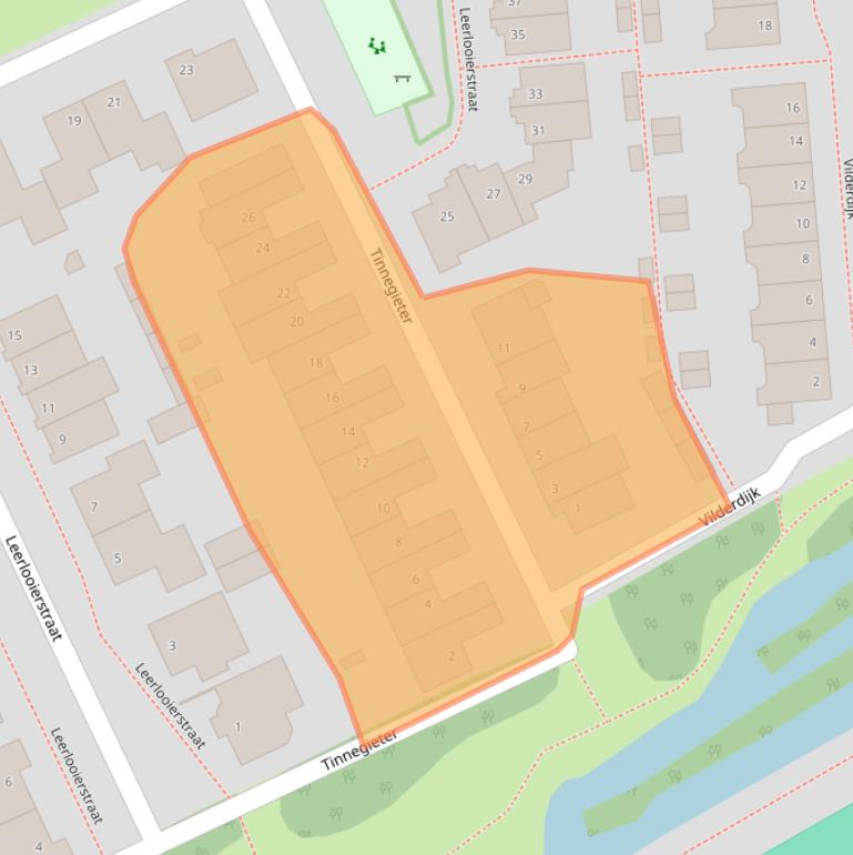 Kaart van postcodegebied 5345PM.