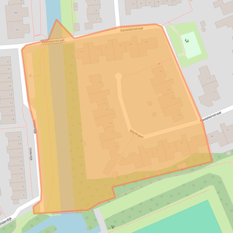 Kaart van postcodegebied 5345PS.