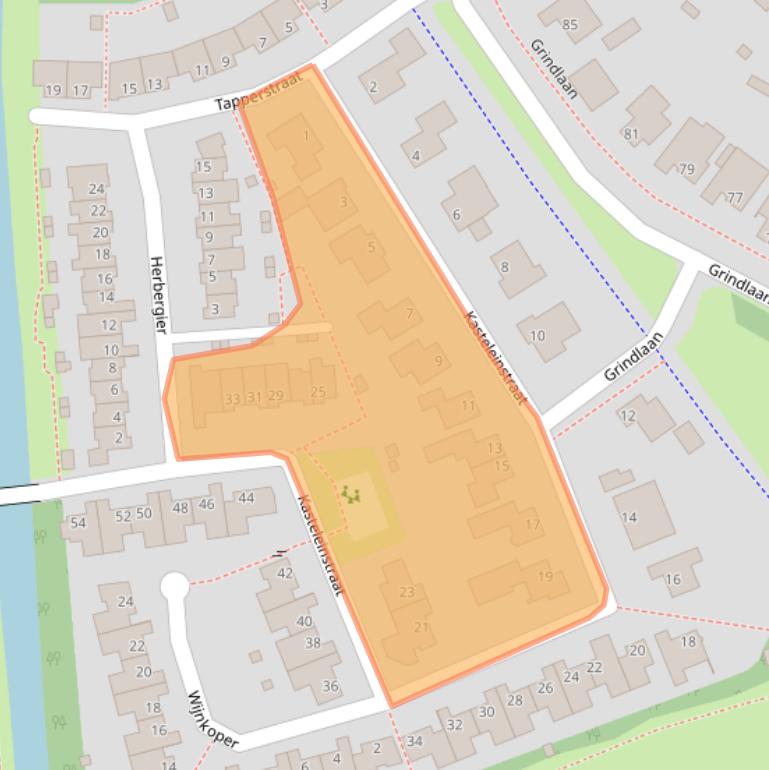 Kaart van postcodegebied 5345PV.