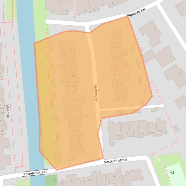 Kaart van postcodegebied 5345PX.