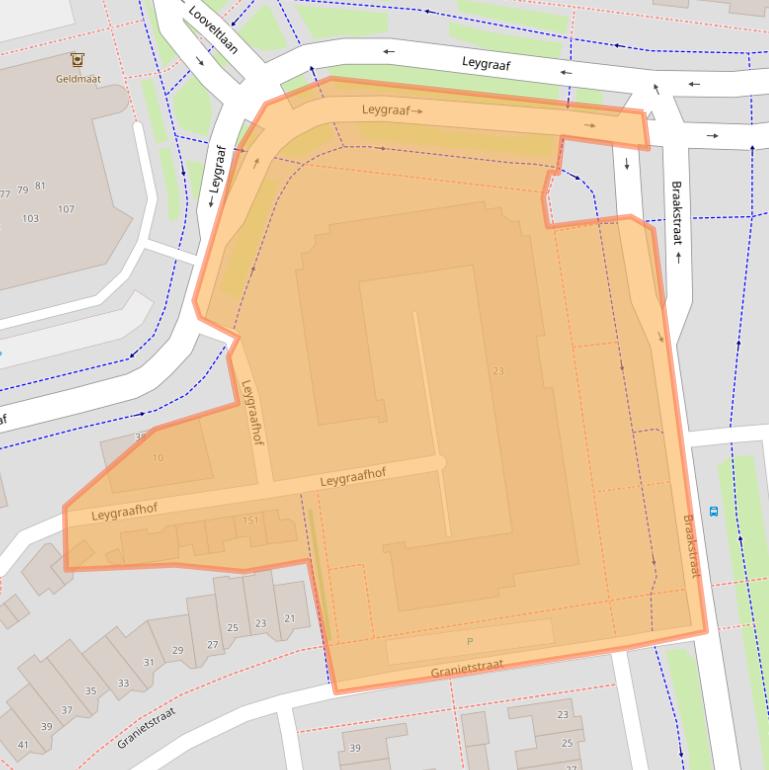 Kaart van postcodegebied 5345SH.