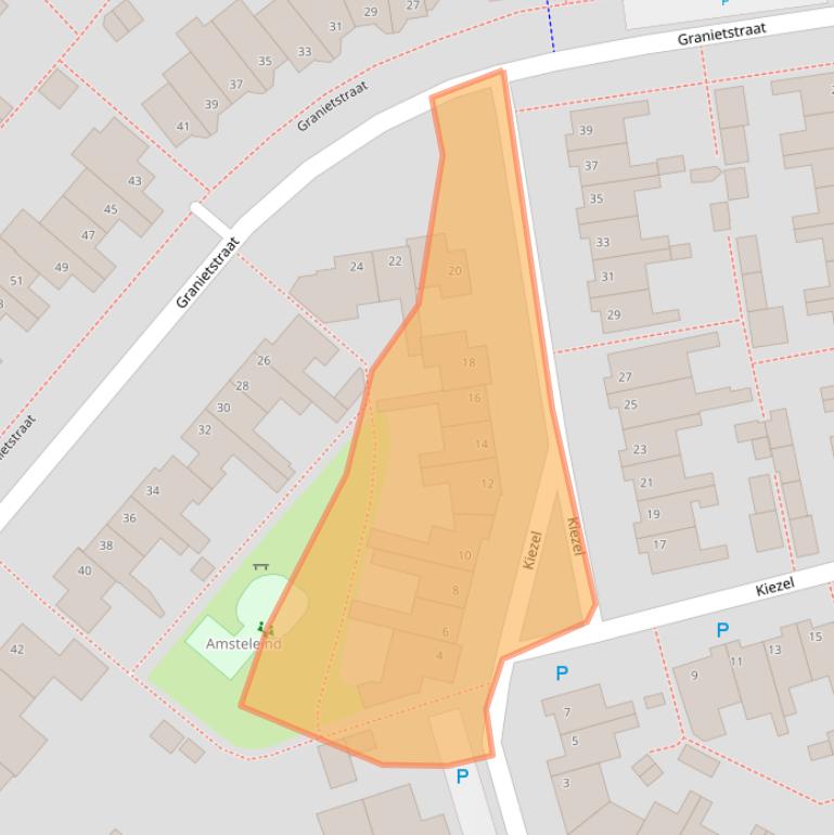 Kaart van postcodegebied 5345SV.