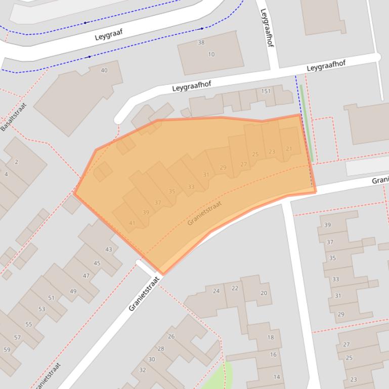 Kaart van postcodegebied 5345SW.