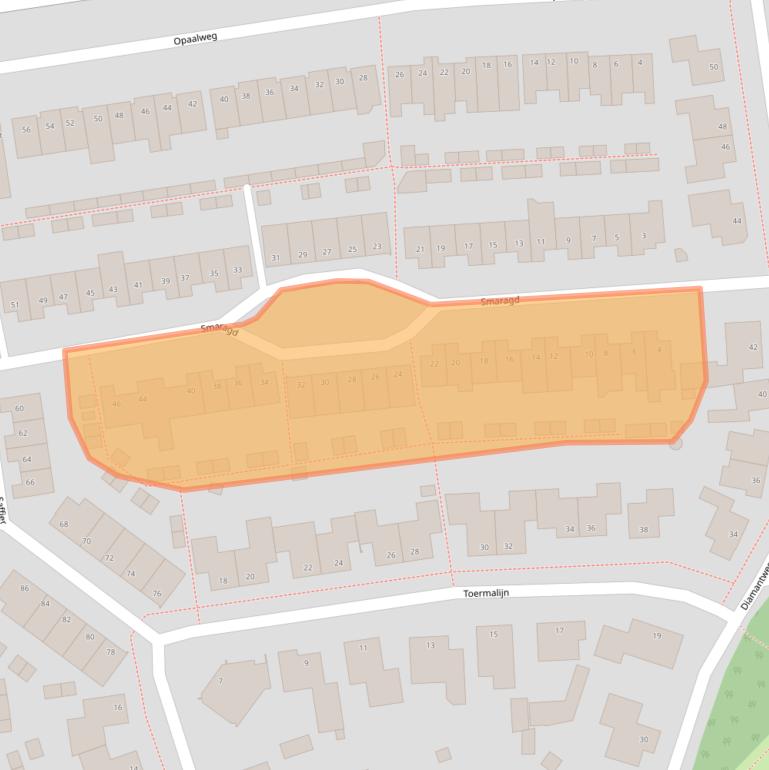 Kaart van postcodegebied 5345TM.