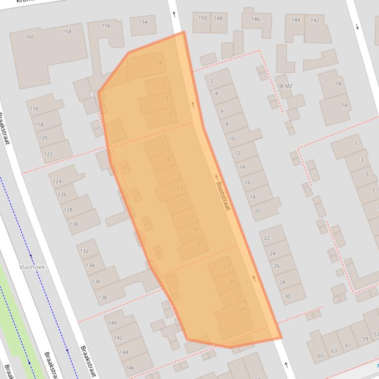 Kaart van postcodegebied 5345VD.