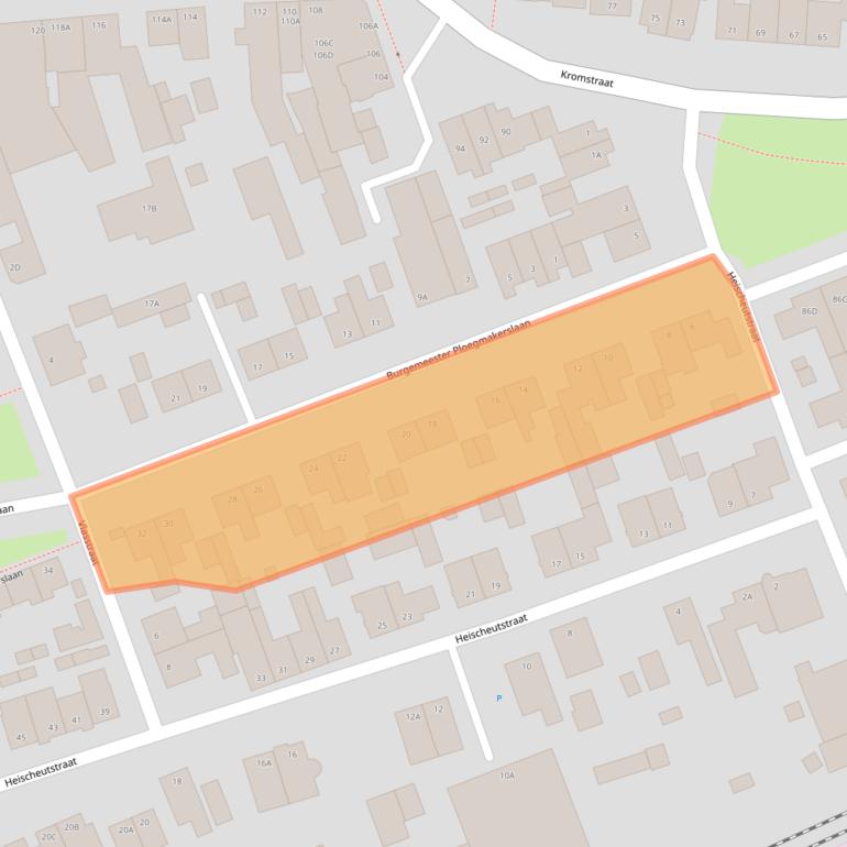 Kaart van postcodegebied 5345VL.