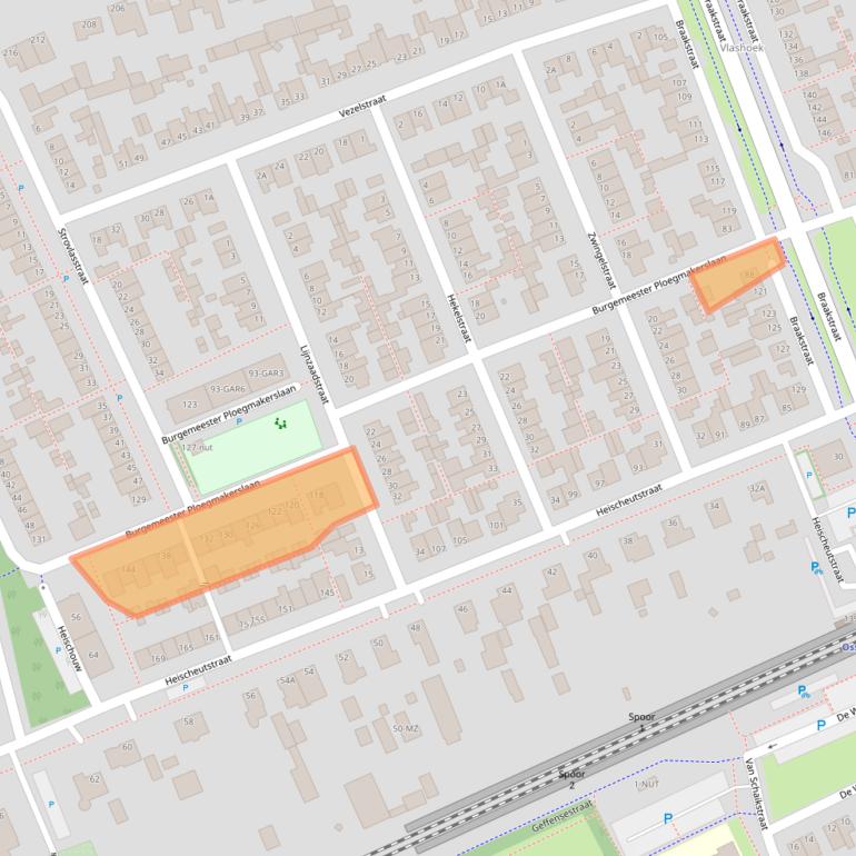 Kaart van postcodegebied 5345VN.