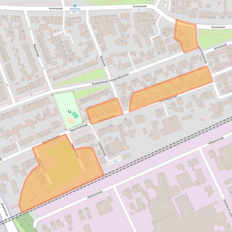 Kaart van postcodegebied 5345VP.