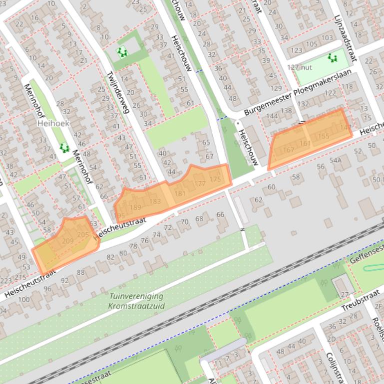 Kaart van postcodegebied 5345VT.