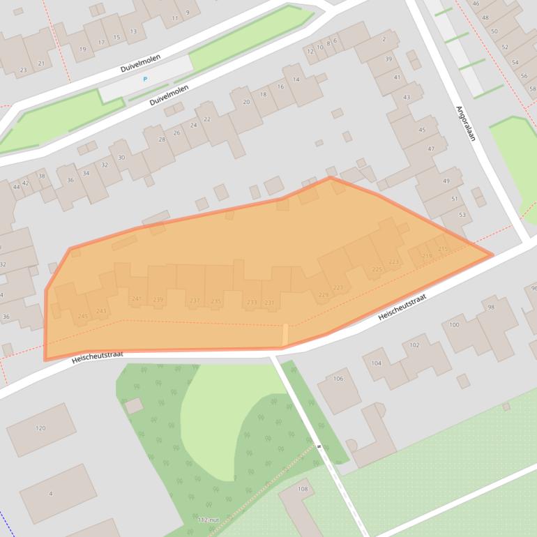 Kaart van postcodegebied 5345VZ.