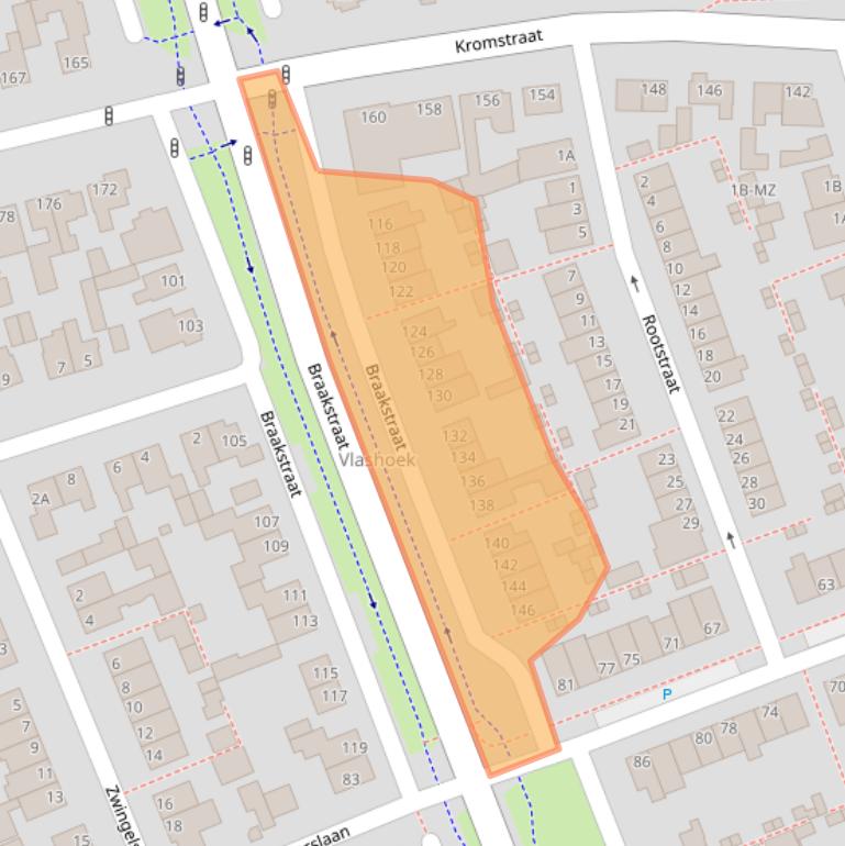 Kaart van postcodegebied 5345WV.