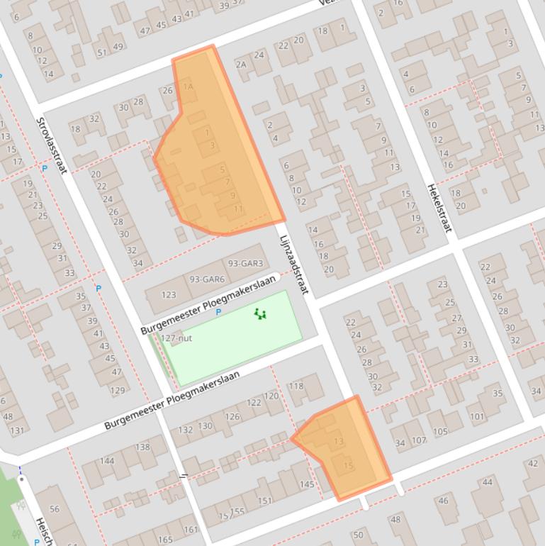 Kaart van postcodegebied 5345XK.