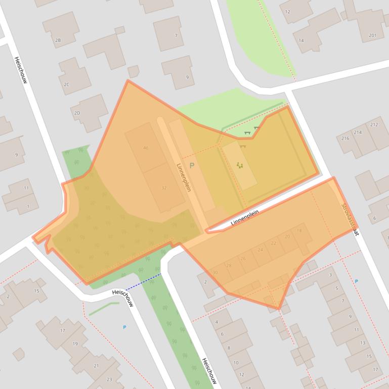 Kaart van postcodegebied 5345XP.