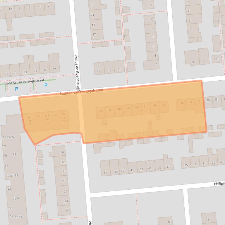 Kaart van postcodegebied 5346PL.