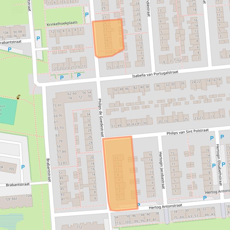 Kaart van postcodegebied 5346PM.