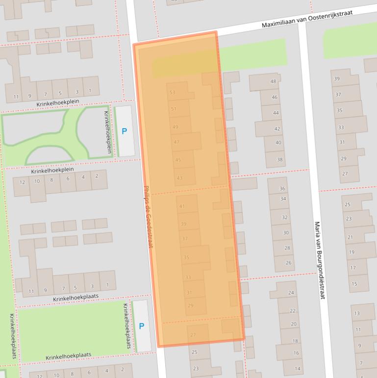 Kaart van postcodegebied 5346PN.