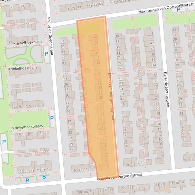 Kaart van postcodegebied 5346PV.