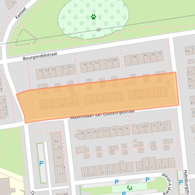 Kaart van postcodegebied 5346RG.