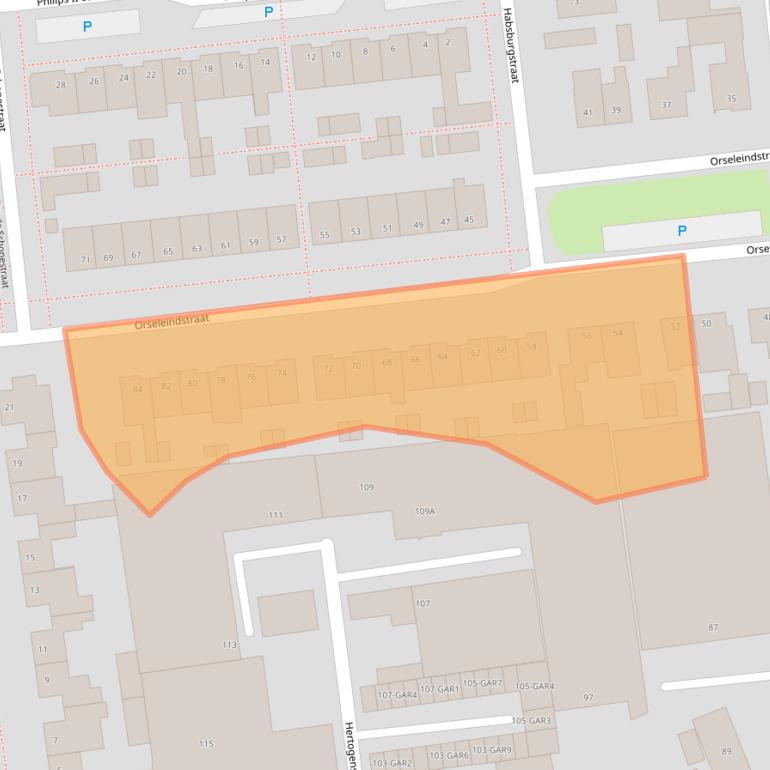Kaart van postcodegebied 5346SM.