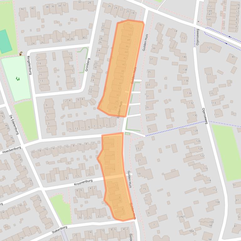 Kaart van postcodegebied 5346SR.