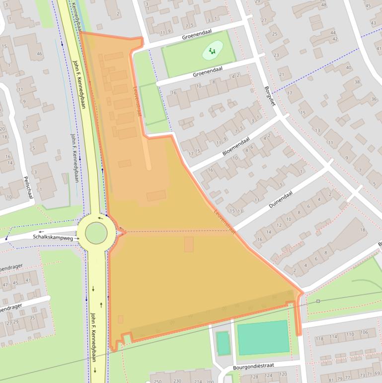 Kaart van postcodegebied 5346TX.