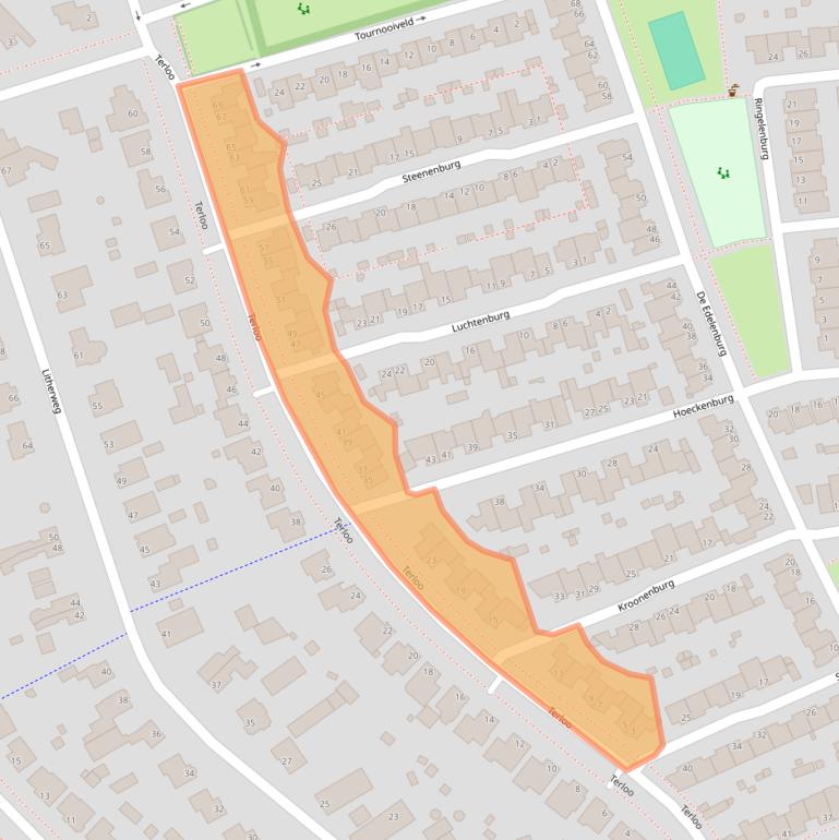 Kaart van postcodegebied 5346VC.