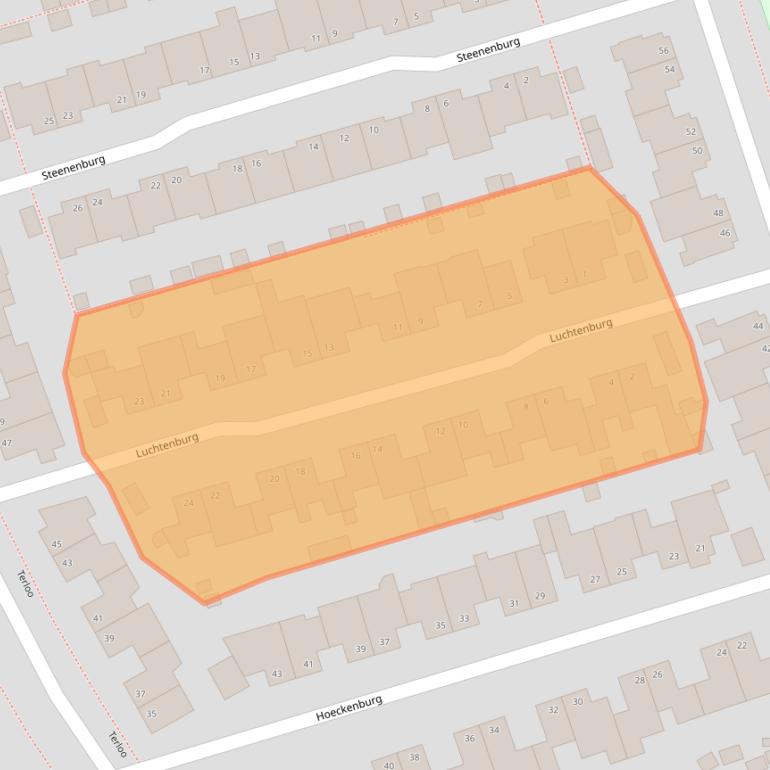 Kaart van postcodegebied 5346VD.