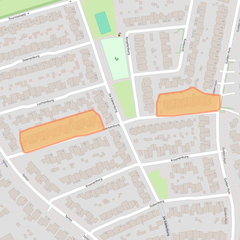 Kaart van postcodegebied 5346VG.