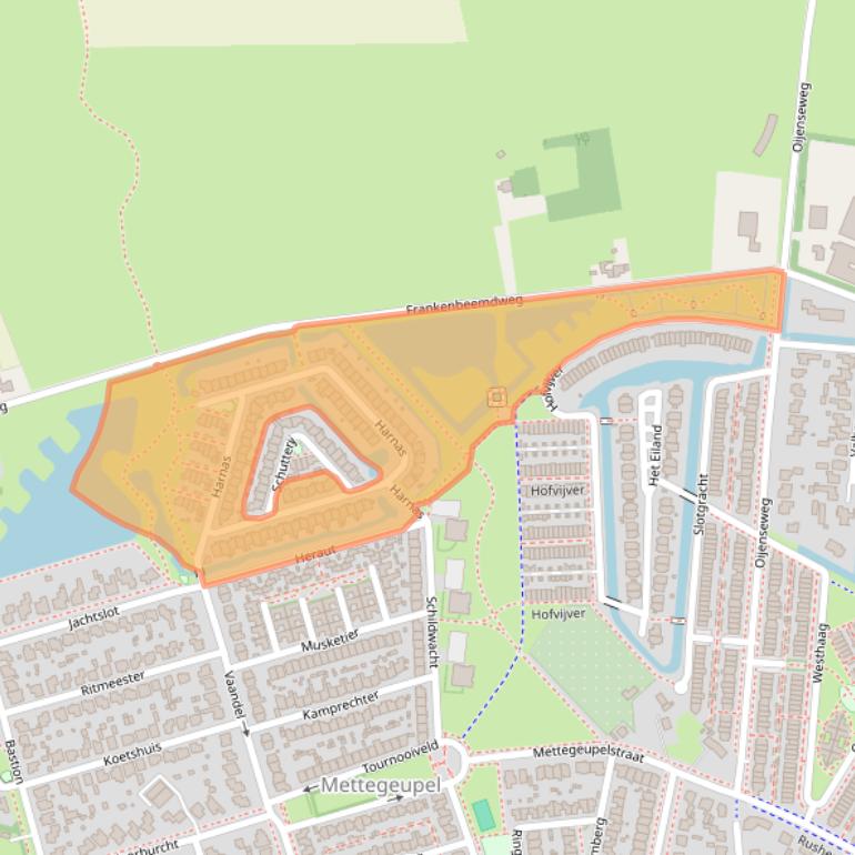 Kaart van postcodegebied 5346WR.