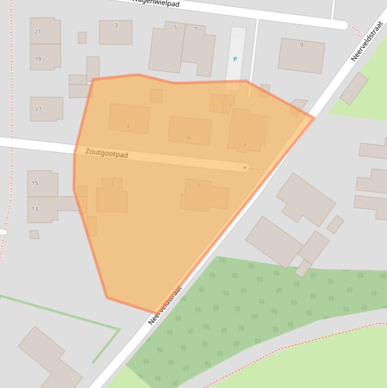 Kaart van postcodegebied 5347HA.