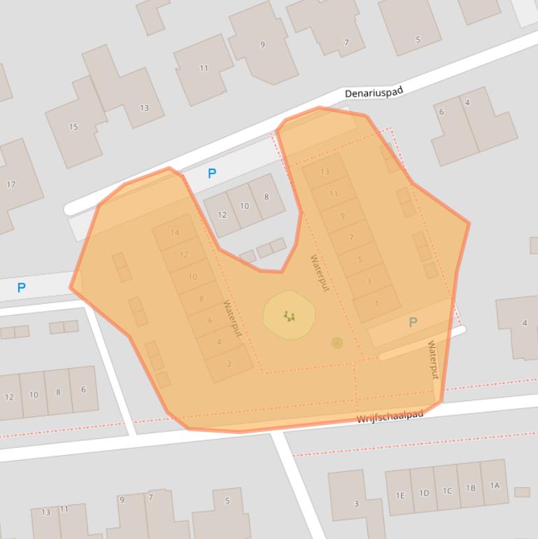 Kaart van postcodegebied 5347HV.