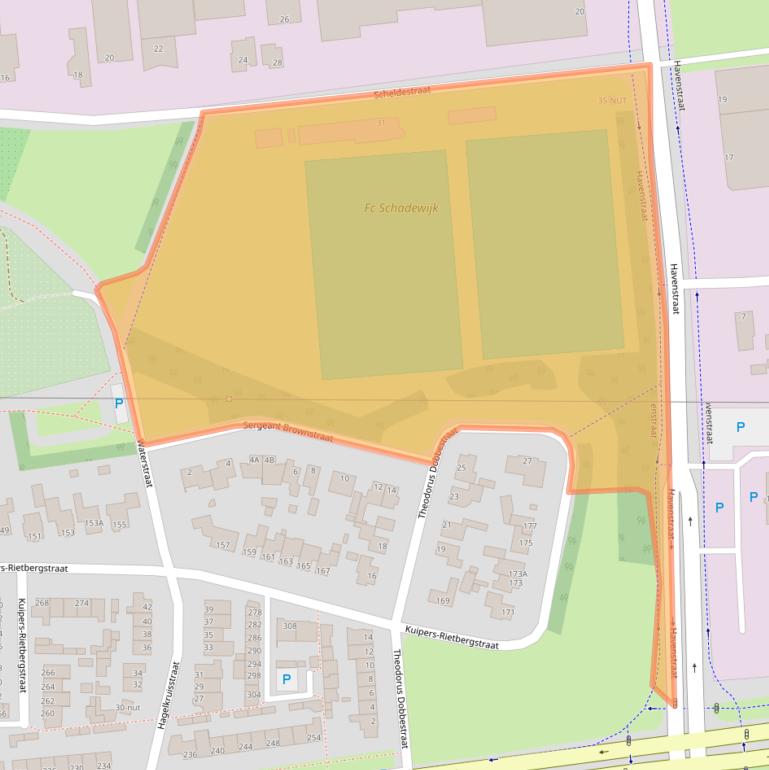 Kaart van postcodegebied 5347JC.