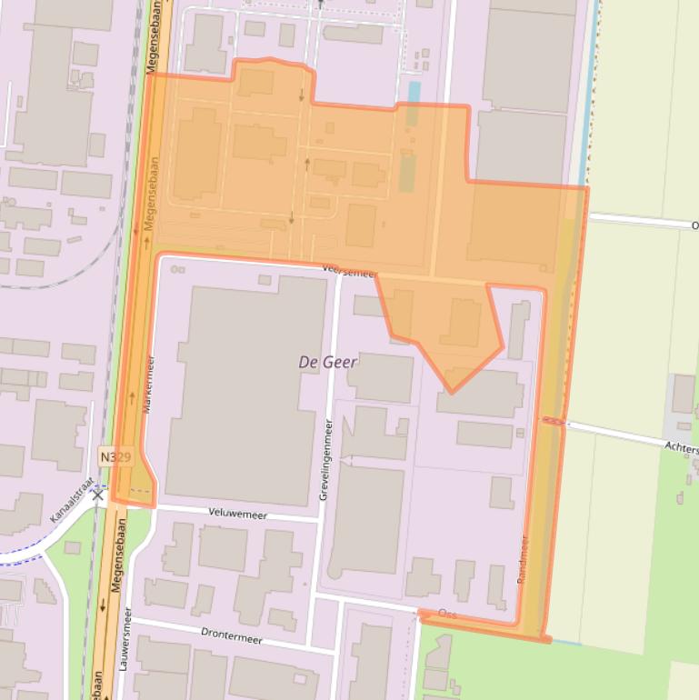 Kaart van postcodegebied 5347JN.