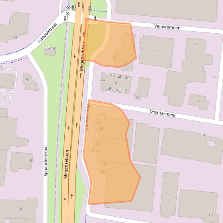 Kaart van postcodegebied 5347JR.