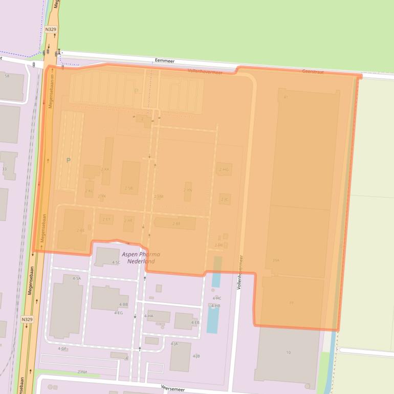 Kaart van postcodegebied 5347JV.